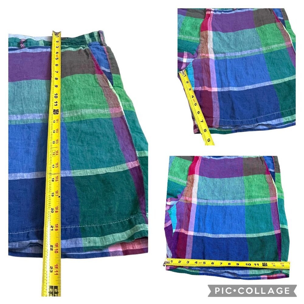 Polo Ralph Lauren Madras Plaid Print Shorts Men’s Size 52B 52G - Picture 5 of 5